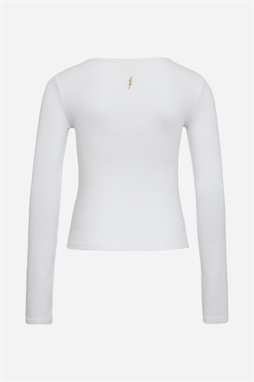 Sofie Schnoor Amra Långärmad T-shirt - Brilliant White